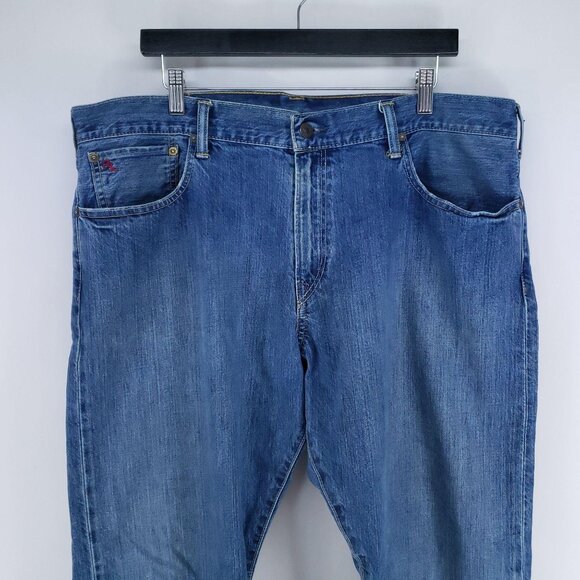 Polo Ralph Lauren Jeans Mens Size 38x32 Relaxed Medium Wash - Picture 3 of 7